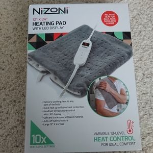 Nizoni HEATING PAD 12"x24" With LED Display